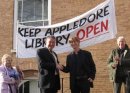 Nick saving his local Library from closure